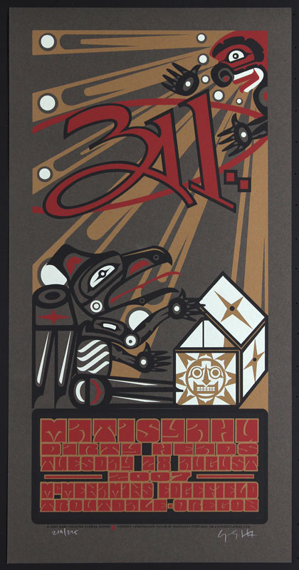 Gary Houston 311 with Matisyahu Poster