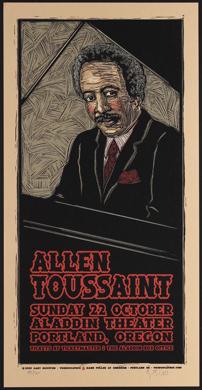 Gary Houston Allen Toussaint Poster