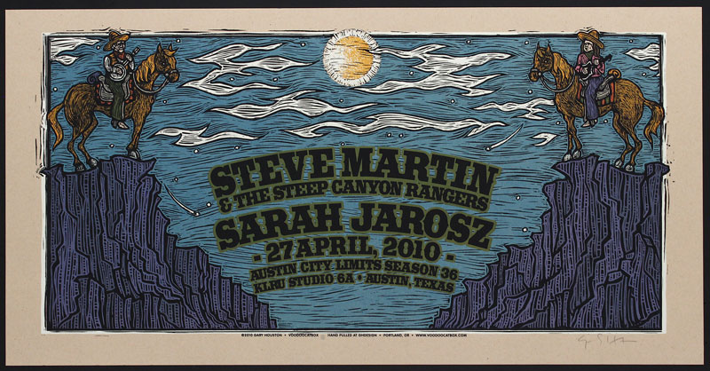 Gary Houston Steve Martin and the Steep Canyon Rangers Poster