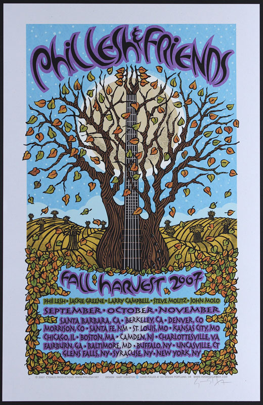 Gary Houston Phil Lesh & Friends Poster