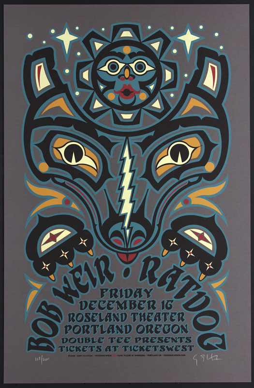 Gary Houston Bob Weir Poster