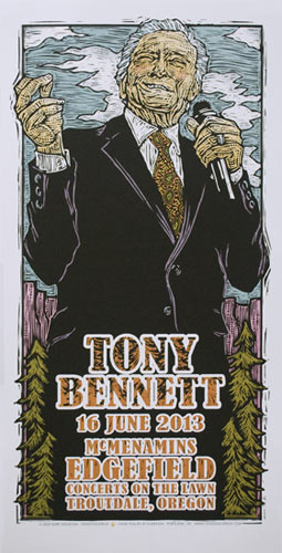 Gary Houston Tony Bennett Poster