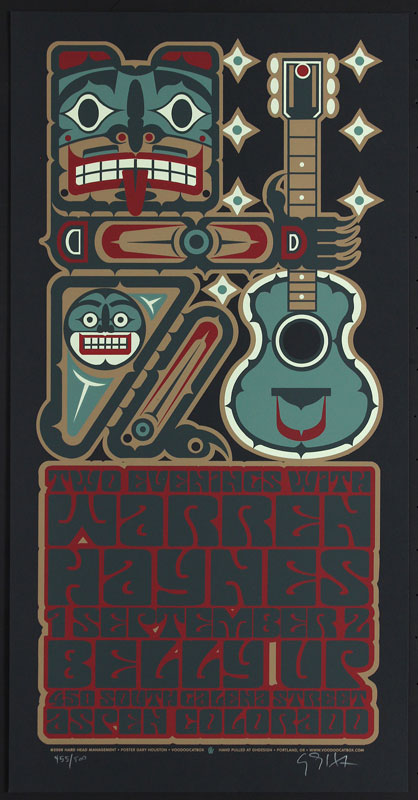 Gary Houston Warren Haynes Poster