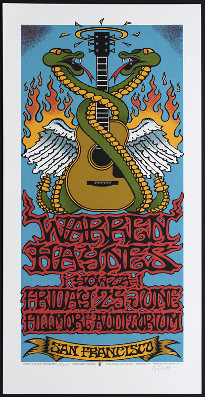 Gary Houston Warren Haynes Poster