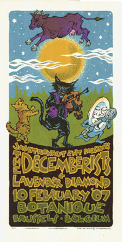 Gary Houston The Decemberists Poster