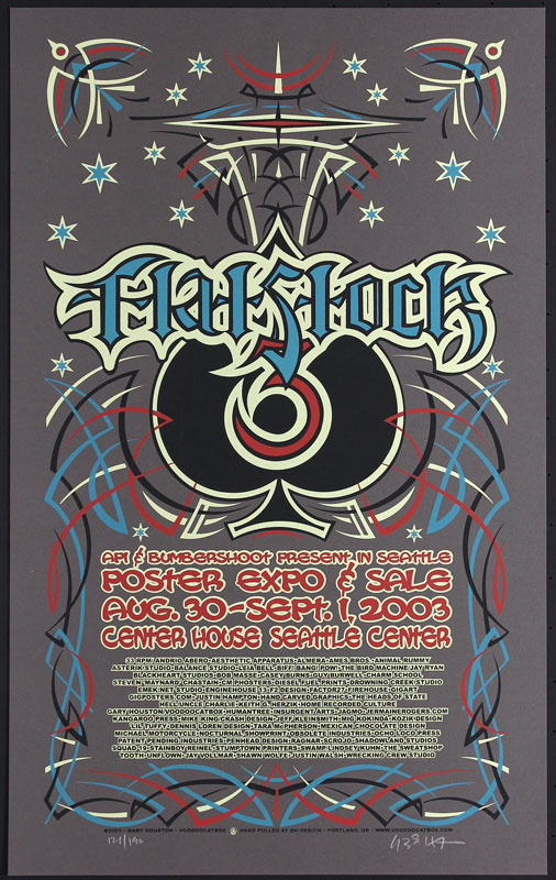 Gary Houston Flatstock 3 Poster