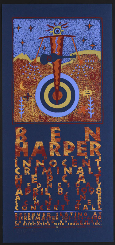 Mike King and Gary Houston Ben Harper and the Innocent Criminals Poster