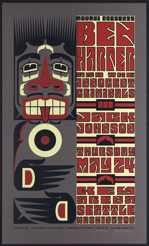 Gary Houston Ben Harper Poster