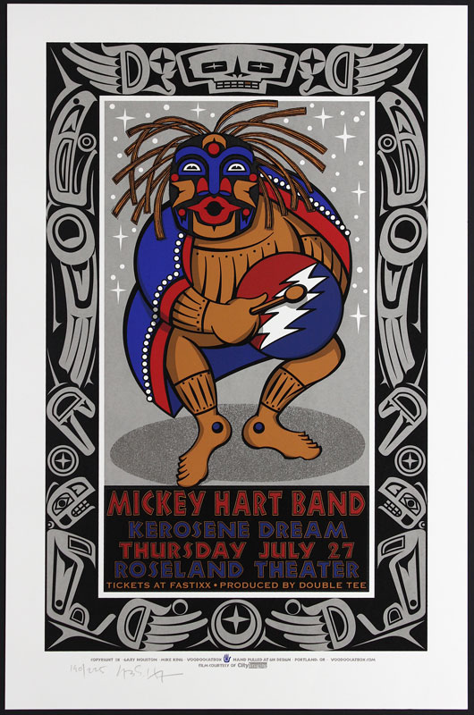 Gary Houston and Mike King Mickey Hart Band Poster