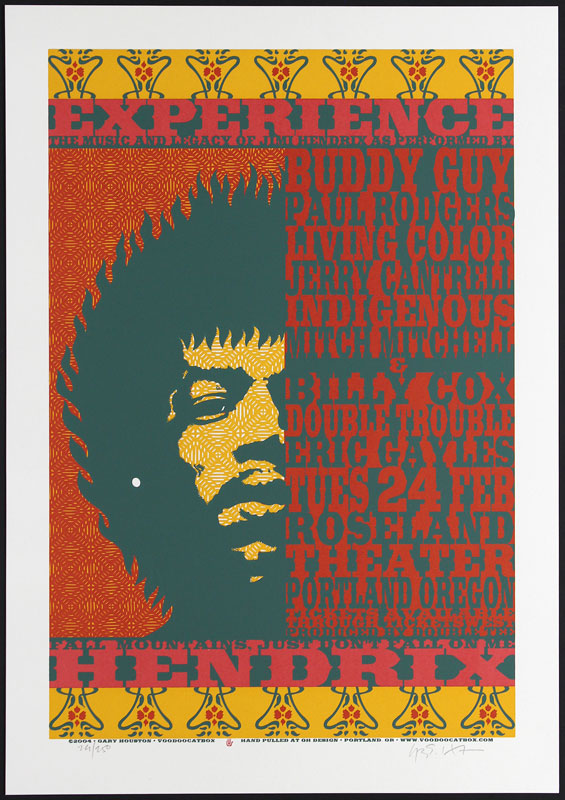 Gary Houston Experience: The Music and Legacy of Jimi Hendrix Poster