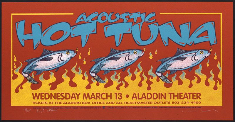 Gary Houston and Mike King Hot Tuna Poster