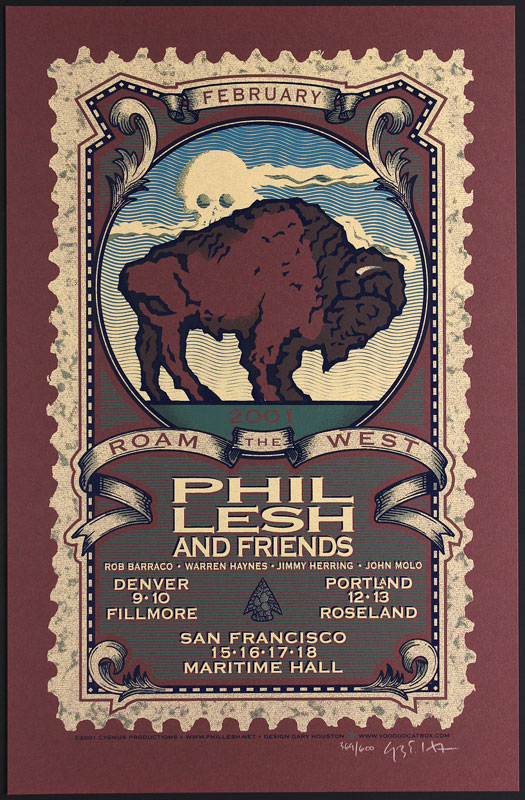 Gary Houston Phil Lesh and Friends Poster