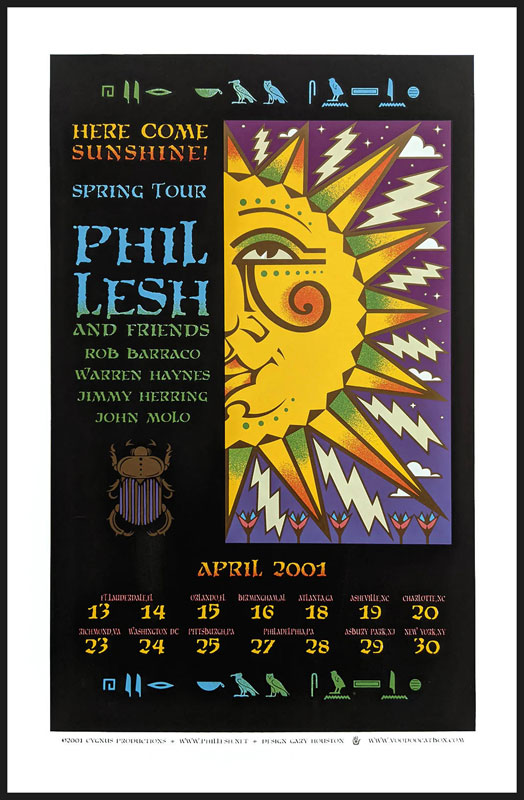 Gary Houston Phil Lesh and Friends Poster