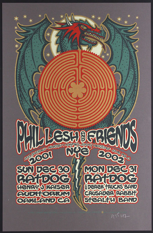 Gary Houston Phil Lesh & Friends Poster