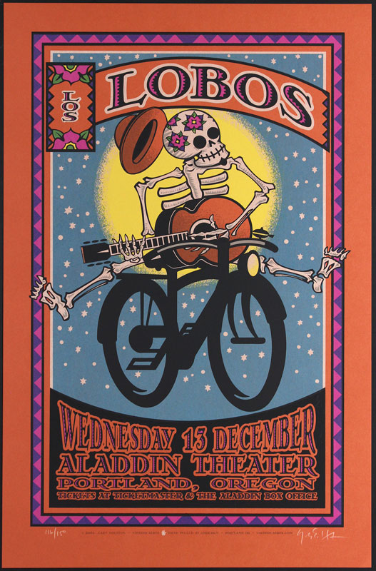 Gary Houston Los Lobos Poster