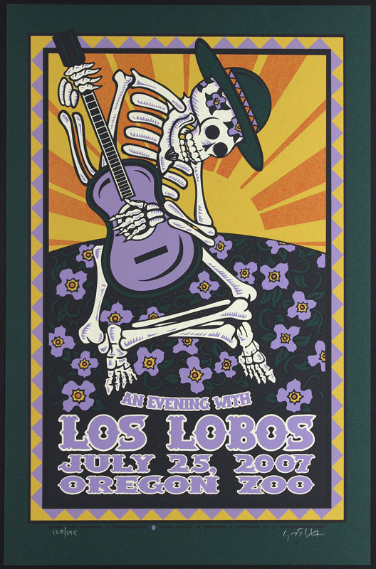 Gary Houston Los Lobos Poster