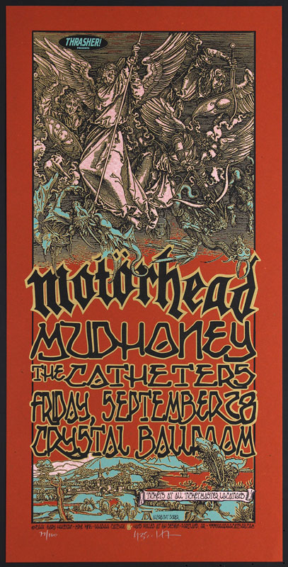 Gary Houston Motorhead Poster