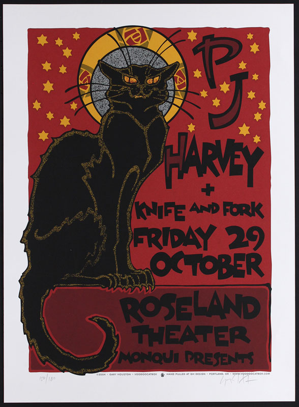 Gary Houston PJ Harvey Poster
