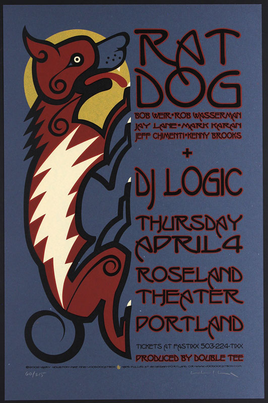 Gary Houston and Mike King Ratdog Poster