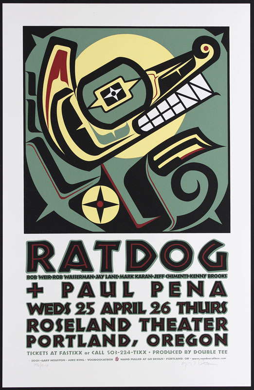 Gary Houston and Mike King Ratdog Poster