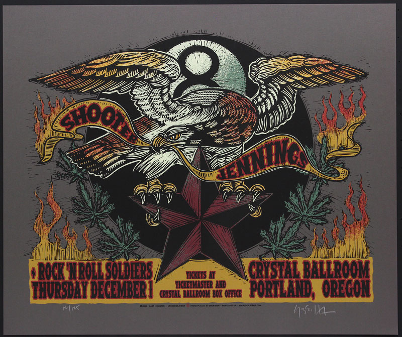 Gary Houston Shooter Jennings Poster