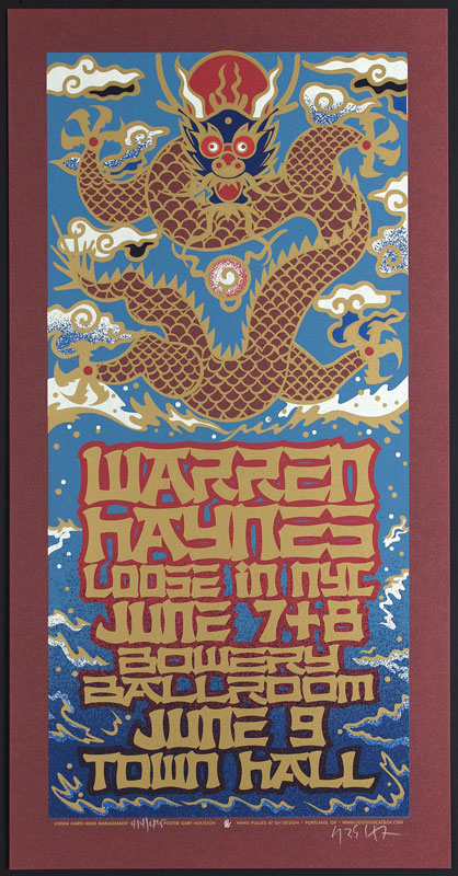 Gary Houston Warren Haynes Poster