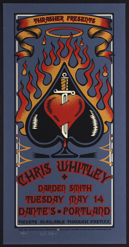 Gary Houston and Gary King Chris Whitley Poster