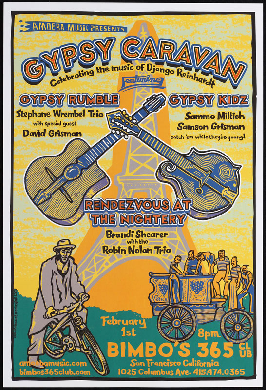 John Howard Gypsy Caravan - Celebrating the Music of Django Reinhardt Poster