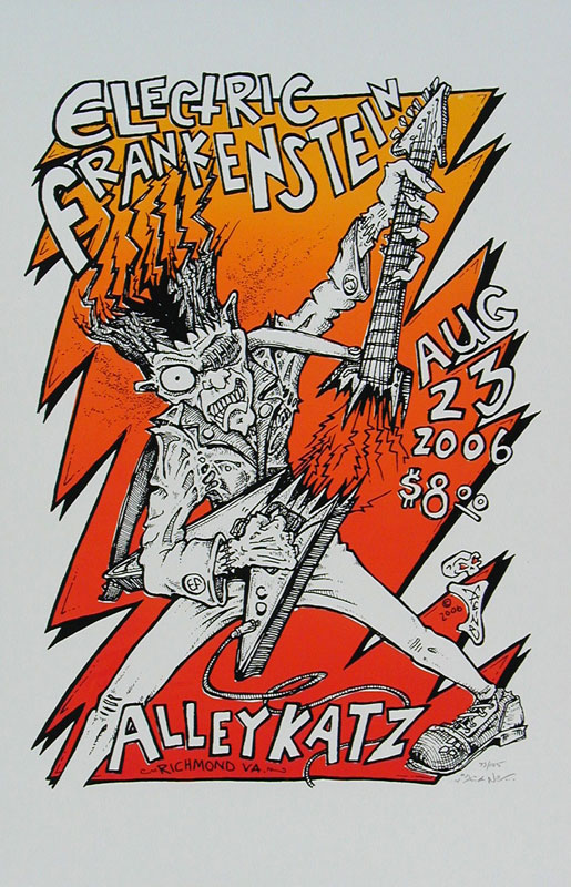 Paul Imagine Electric Frankenstein Poster