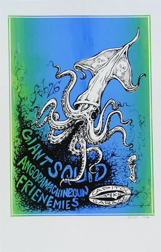 Paul Imagine Giant Squid Poster