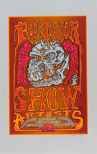 Paul Imagine Rock Poster Show Poster