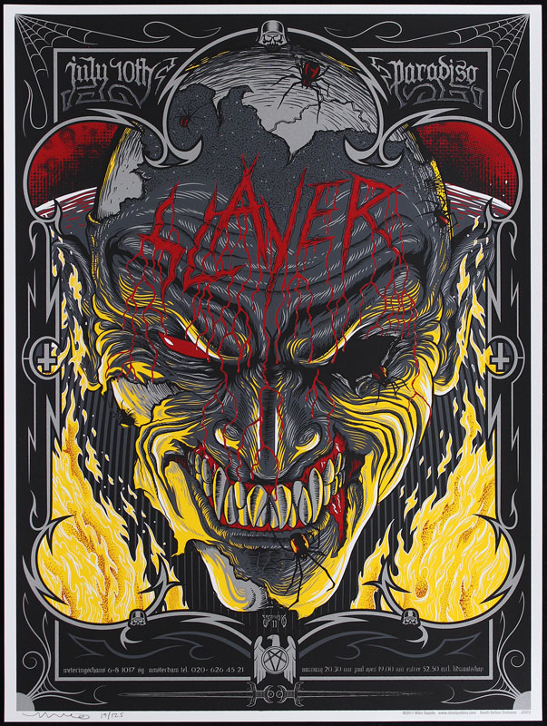 Mike Saputo Slayer Poster