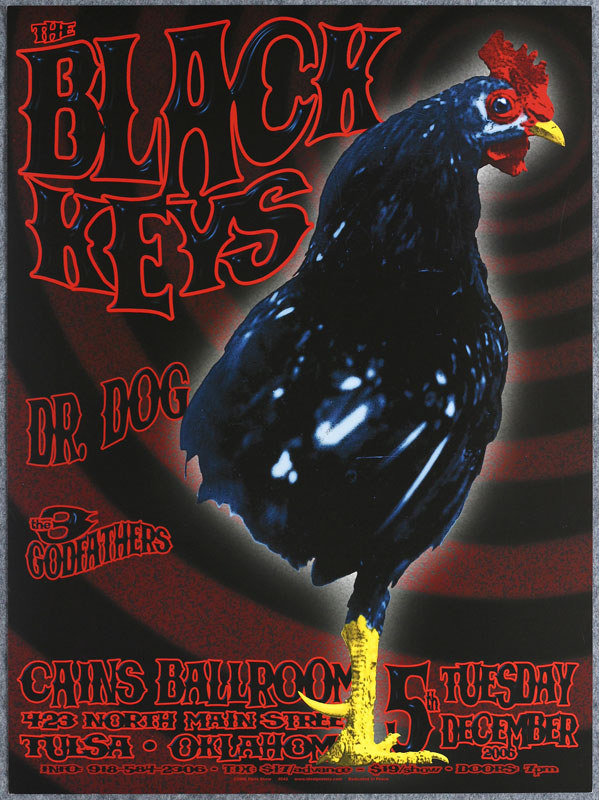 Chris Shaw Black Keys Poster
