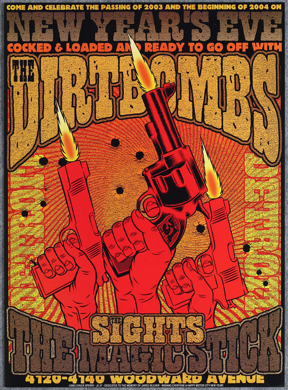 Chuck Sperry Dirtbombs Poster