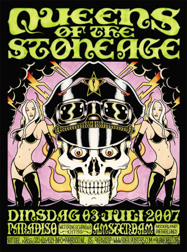 Alan Forbes Queens Of The Stone Age Poster