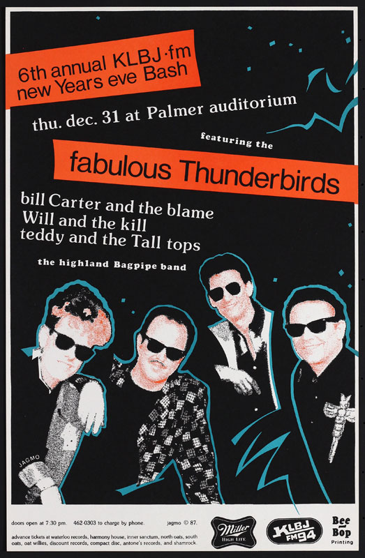 Jagmo - Nels Jacobson Fabulous Thunderbirds Poster