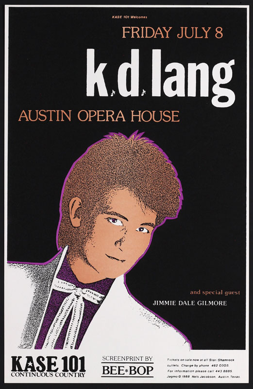 Jagmo - Nels Jacobson k.d. Lang Poster