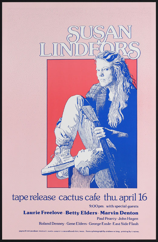 Jagmo - Nels Jacobson Susan Lindfors Tape Release Promo Poster