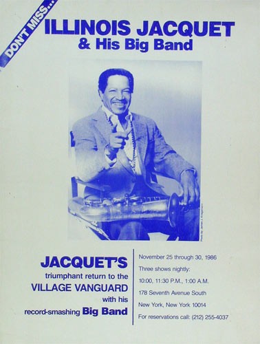 Illinois Jacquet Poster