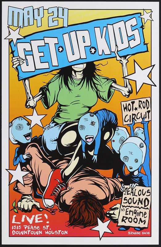 Jermaine Rogers Get Up Kids Poster