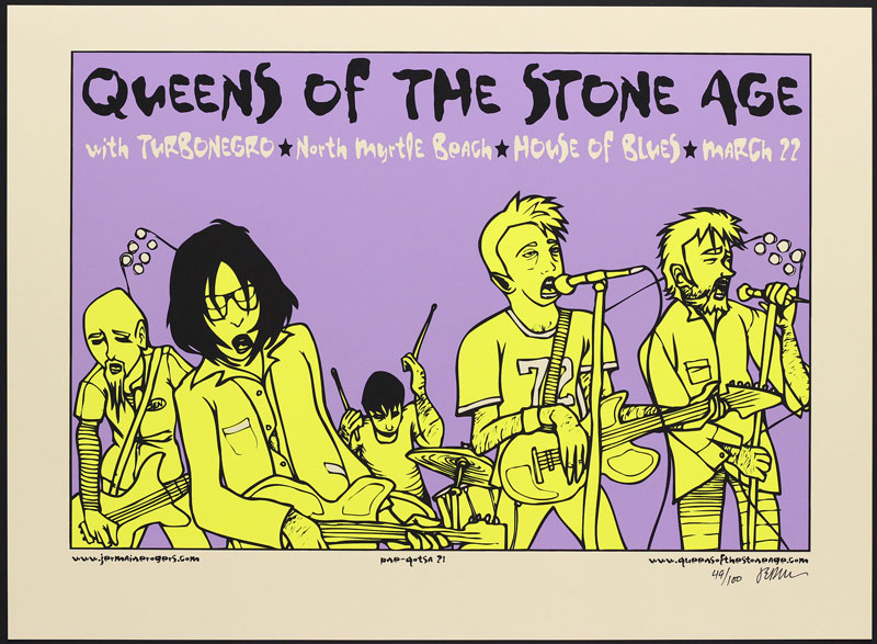 Jermaine Rogers Queens Of The Stone Age Poster