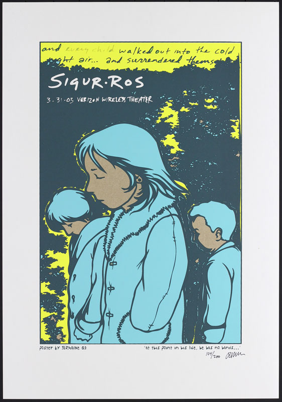 Jermaine Rogers Sigur Ros Poster