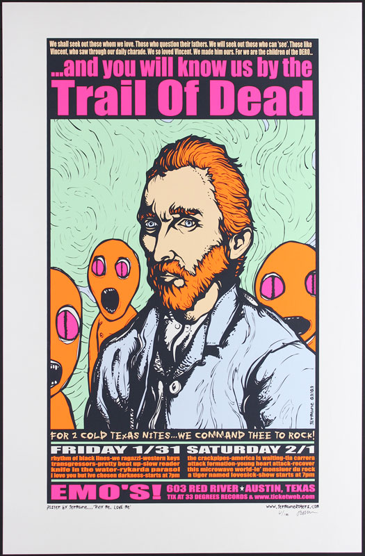 Jermaine Rogers ...And You Will Know Us By The Trail Of Dead Poster