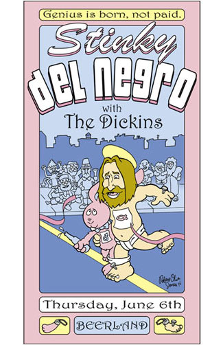 Rob Jones Stinky Del Negro Poster