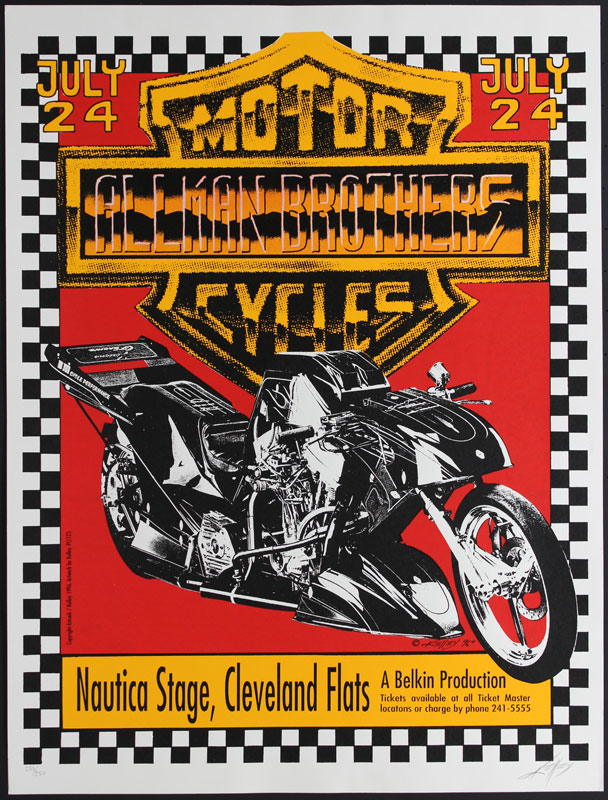 Alton Kelley Allman Brothers Poster