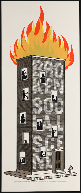 Mike King Broken Social Scene Poster