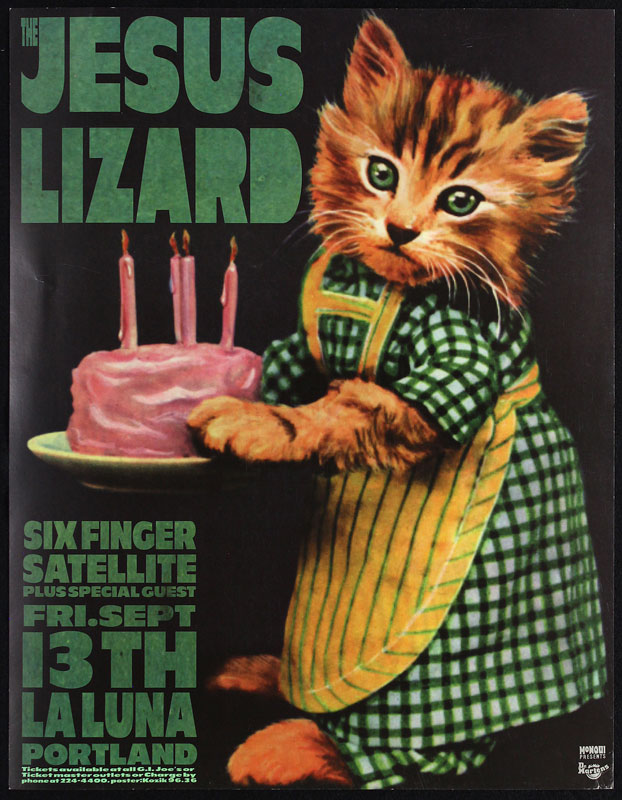 Frank Kozik The Jesus Lizard Poster