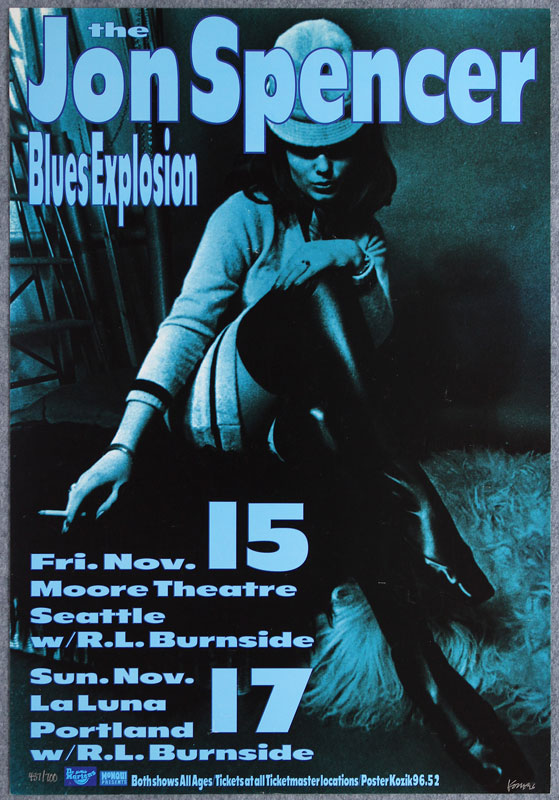 Frank Kozik The Jon Spencer Blues Explosion Poster