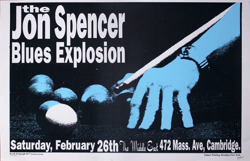 Frank Kozik The Jon Spencer Blues Explosion Poster