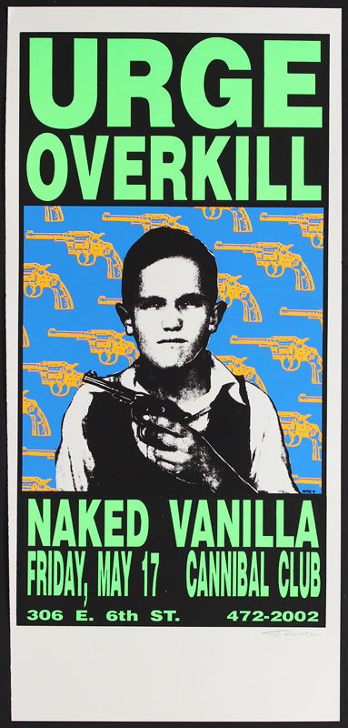 Frank Kozik Urge Overkill Poster
